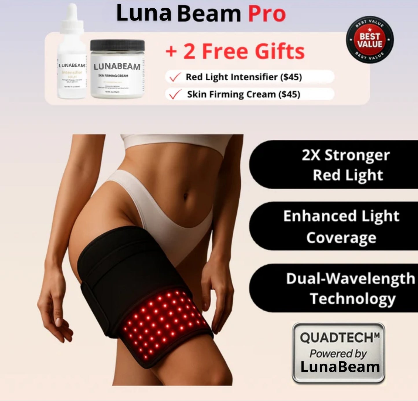 LunaSculpt™ Thigh Band
